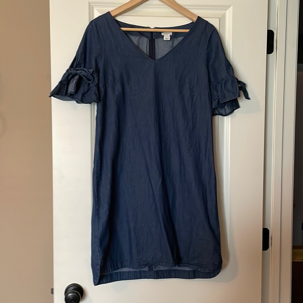 JCrew denim dress